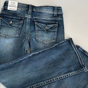 Telepatic Blue Bootcut Jeans for Men